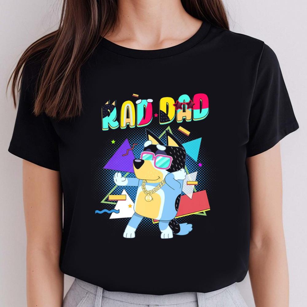 Bluey Rad Dad Shirt, Bluey Dad Shirt, Bluey Family Shirt, Shirt For Dad