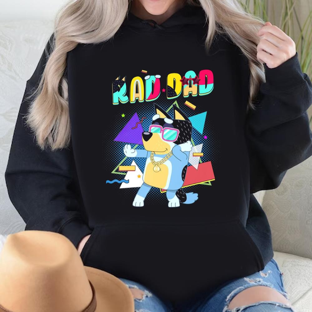 Bluey Rad Dad Shirt, Bluey Dad Shirt, Bluey Family Shirt, Shirt For Dad