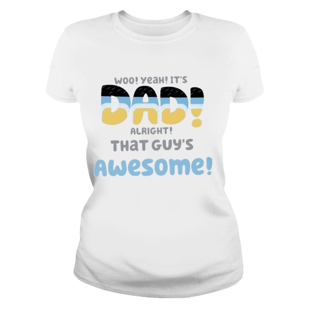 Bluey Tv Show Custom Shirt, Funny Bandit Heeler Quotes, Lucky’s Dad