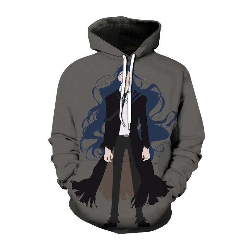 Cool Anime Bongou Stray Dogs 3D Printed Hoodies Casual Oversized Hooded Pullover Sweatshirt