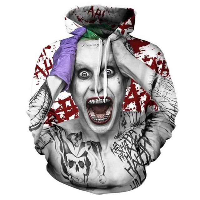 Crazy Clown -  Halloween Hoodie