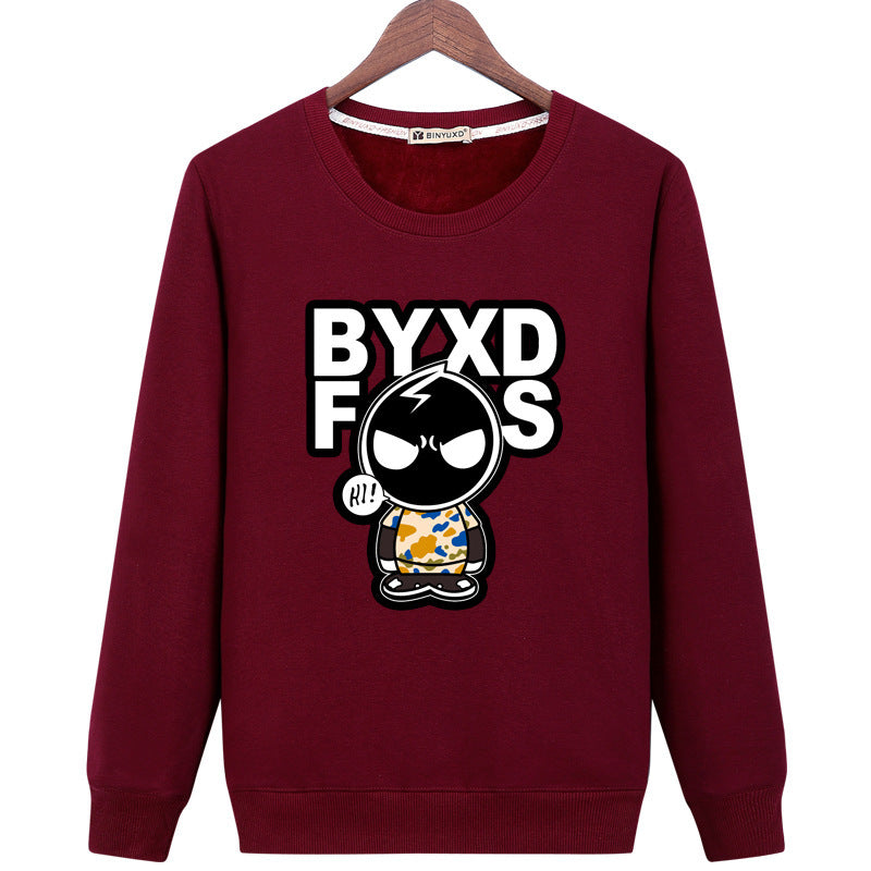 Deadpool Sweatshirts - Solid Color Deadpool Series Anime Icon Fashion Fleece Sweatshirt