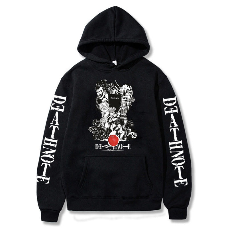 Death Note Anime Print Unisex Cool Sweatshirt Hip Hop Top