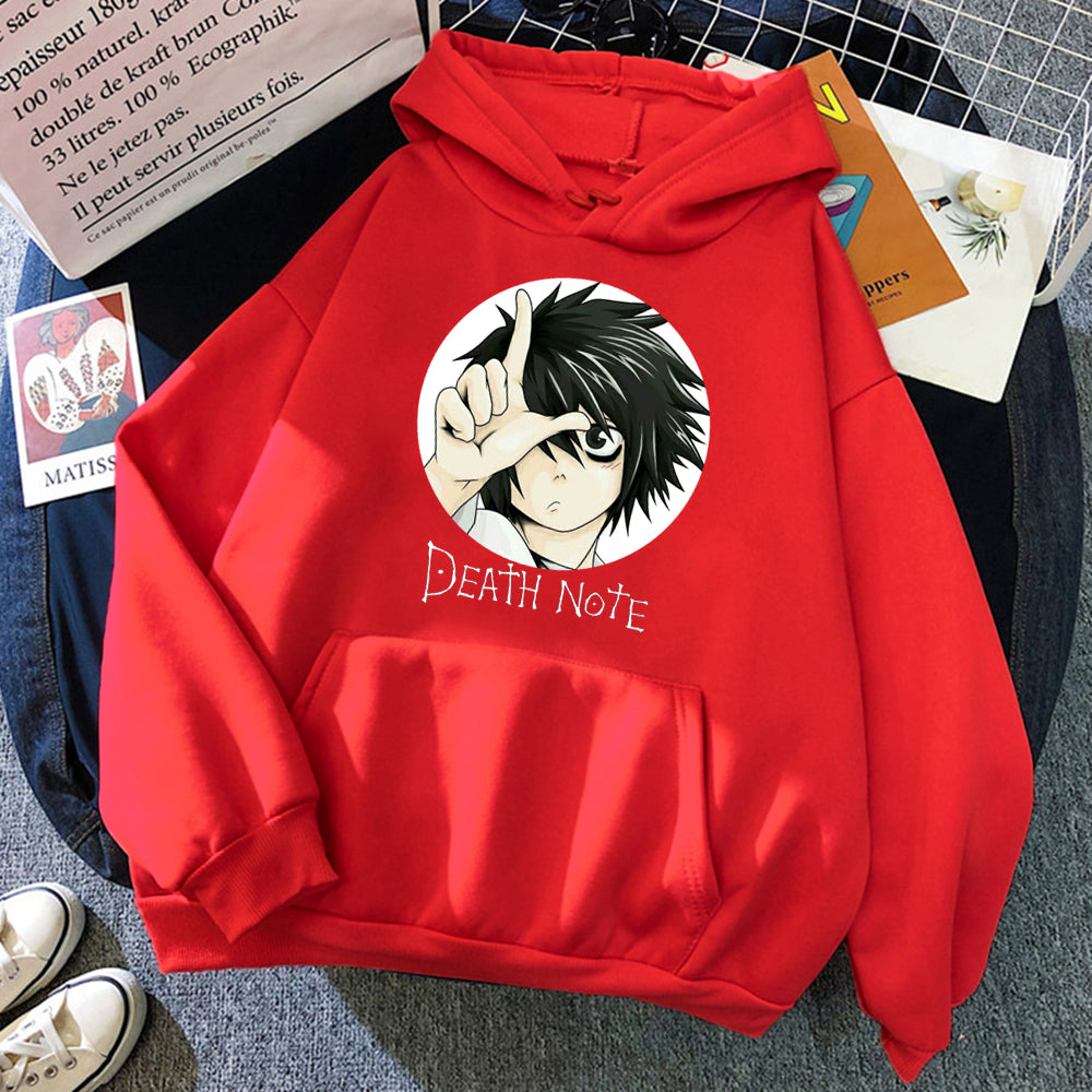 Death Note Anime Sweatshirt 2022 Autumn Warm Clothes