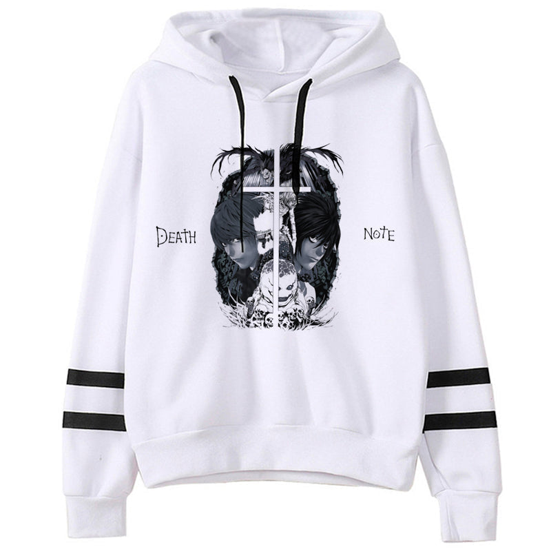 Death Note Hoodies Oversized Printed Pullover Sweatshirt