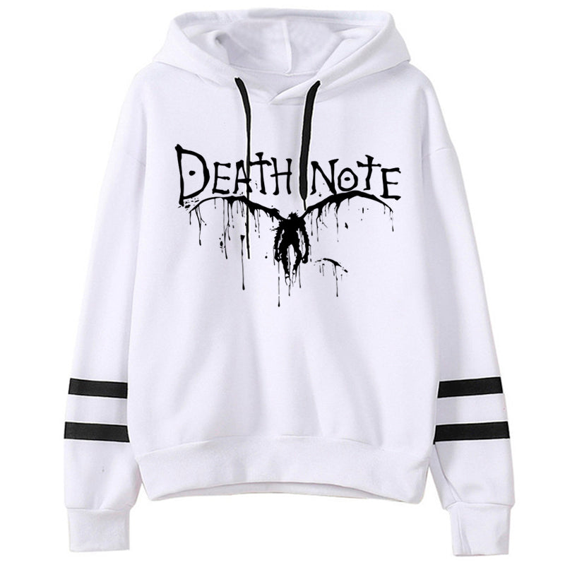 Death Note Hoodies Oversized Printed Pullover Sweatshirts