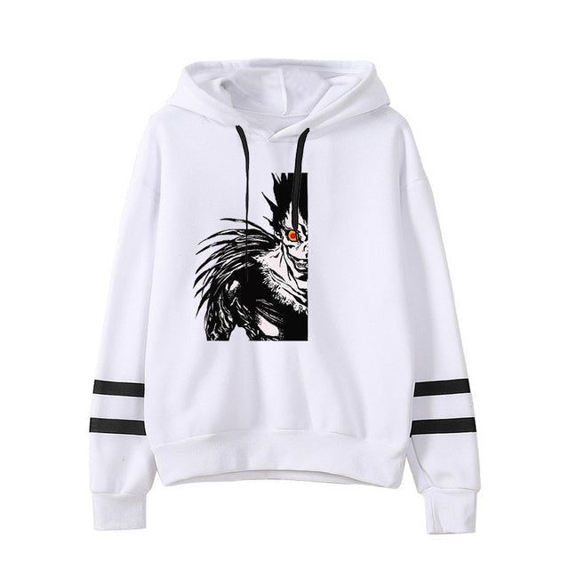 Death Note Luke Stripe Hoodies Autumn Hoodie Sweatshirts