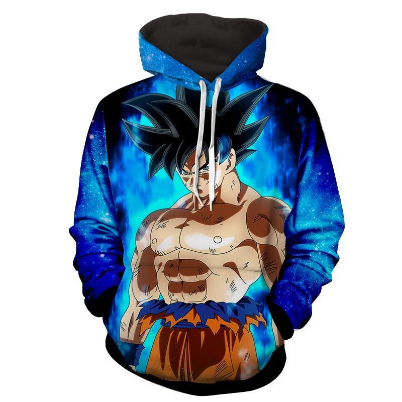 Dragon Ball Goku Ultra Instinct 3D Hoodie