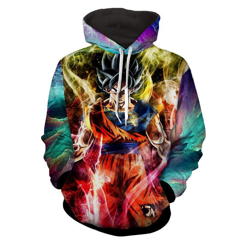 Dragon Ball Goku Ultra Instinct Infinity 3D Hoodie