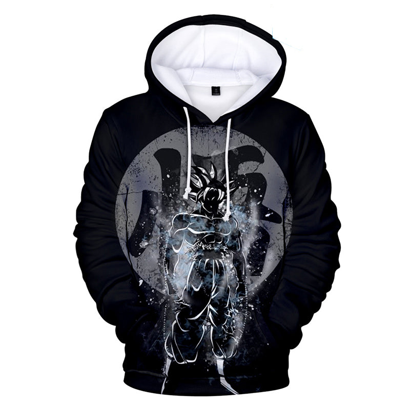 Dragon Ball Hoodies - Dragon Ball Anime Series Super Saiyan GOKU Black 3d Hoodie