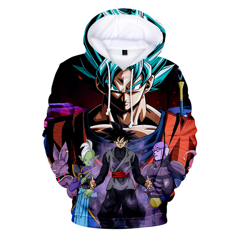 Dragon Ball Hoodies - Dragon Ball Series Super Saiyan Hoodie