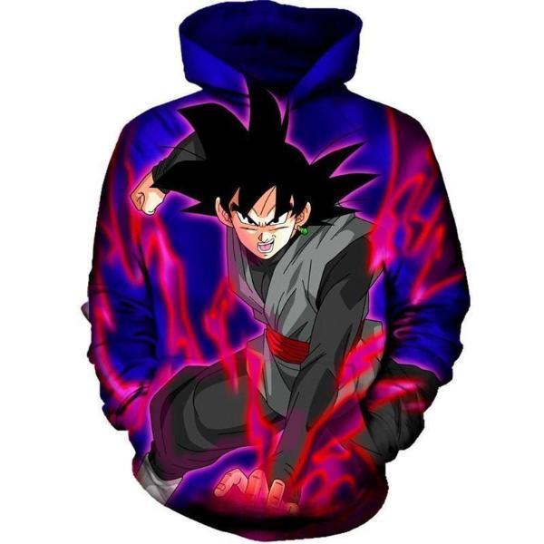 Dragon Ball Super Z- Black Goku 3D Hoodie