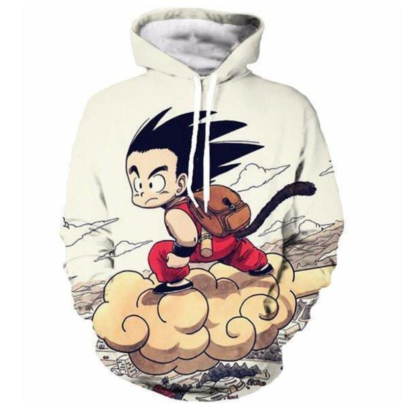 Dragon Ball Z - Goku On Nimbus 3D Hoodie