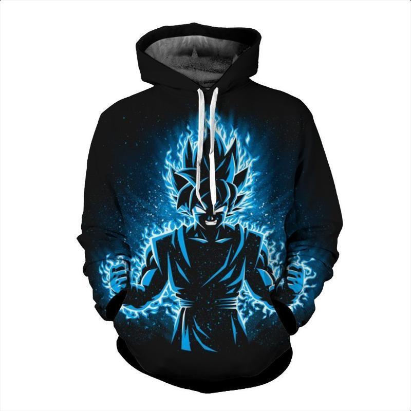 Dragon Ball Z- Goku SSJ Blue Hoodie