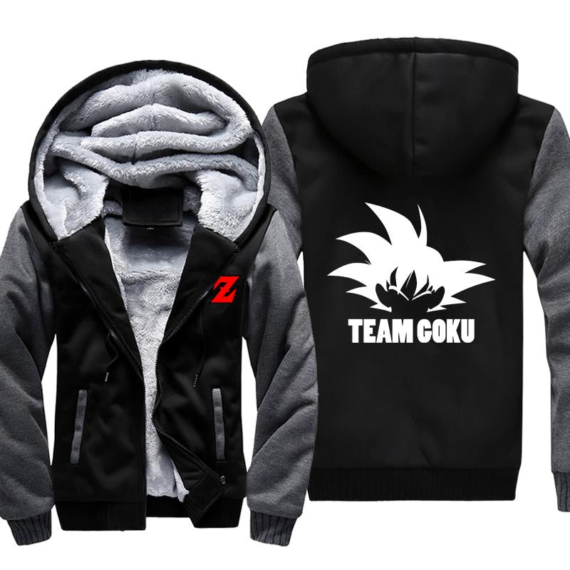 Dragon Ball Z Team Goku Jackets - Dragon Ball Fleece Jacket 3d Hoodie