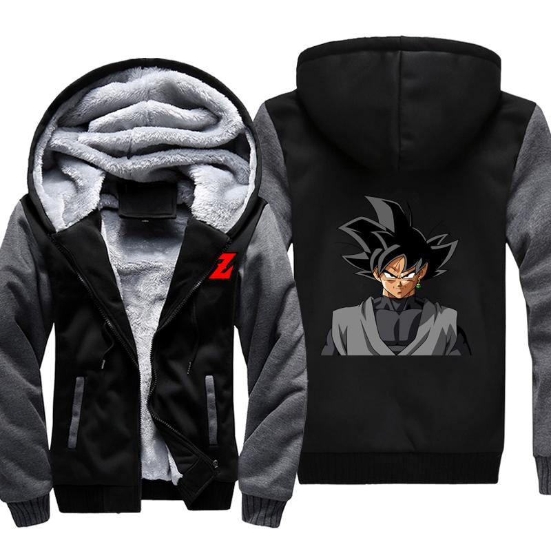 Dragon Ball ZJacket - Goku Black  Super Jackets Fleece 3d Hoodie