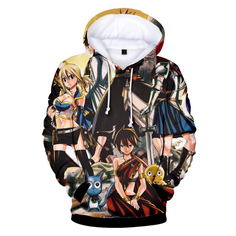 Fairy Tail 3D Hoodies - Fashion Casual Sweatshirt