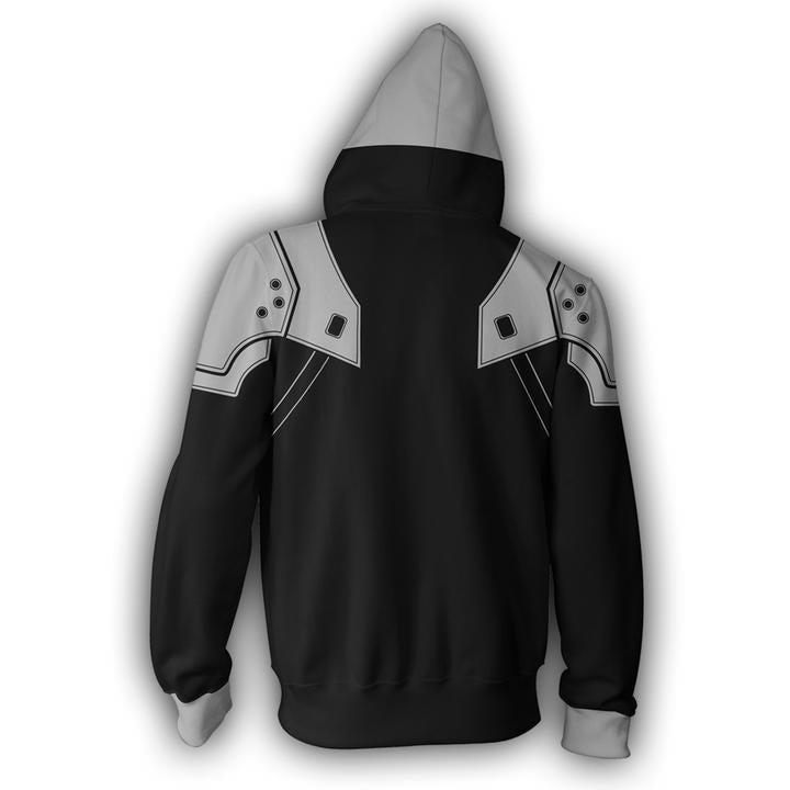 Final Fantasy Hoodies - Zip Up Sephiroth 3d Hoodie