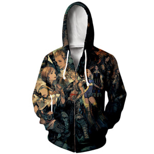 Final Fantasy XII Hoodies - The Zodiac Age 3D Hoodie