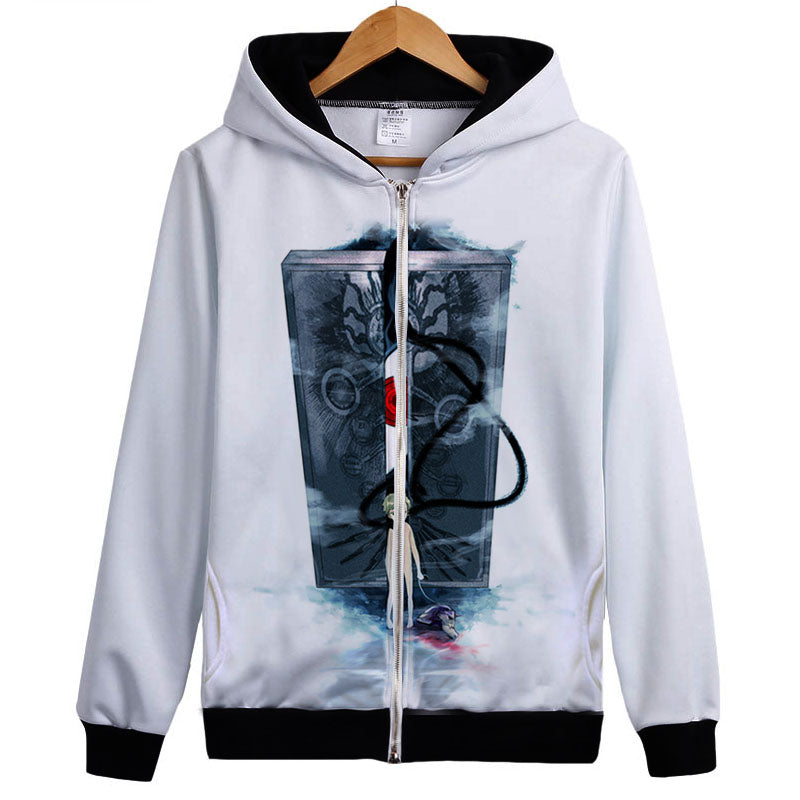 Fullmetal Alchemist Hoodies - Zip Up Cosplay Anime Hoodie