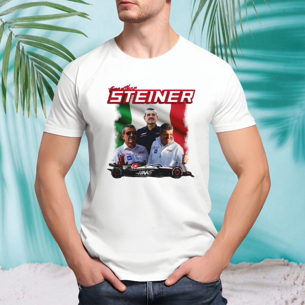 Guenther Steiner Haas Formula One Racing Shirt