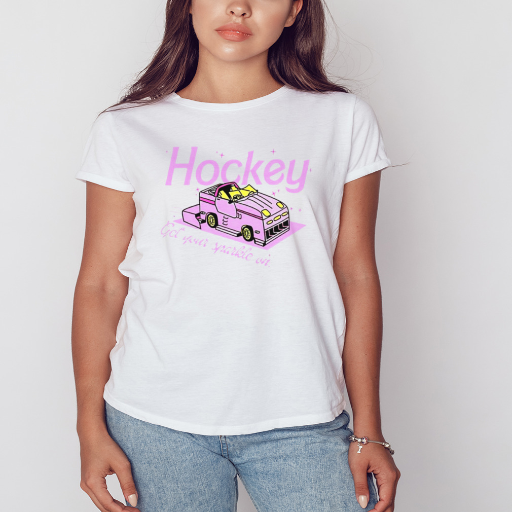 Hockey get your sparkle on shirt 2 Women's shirt