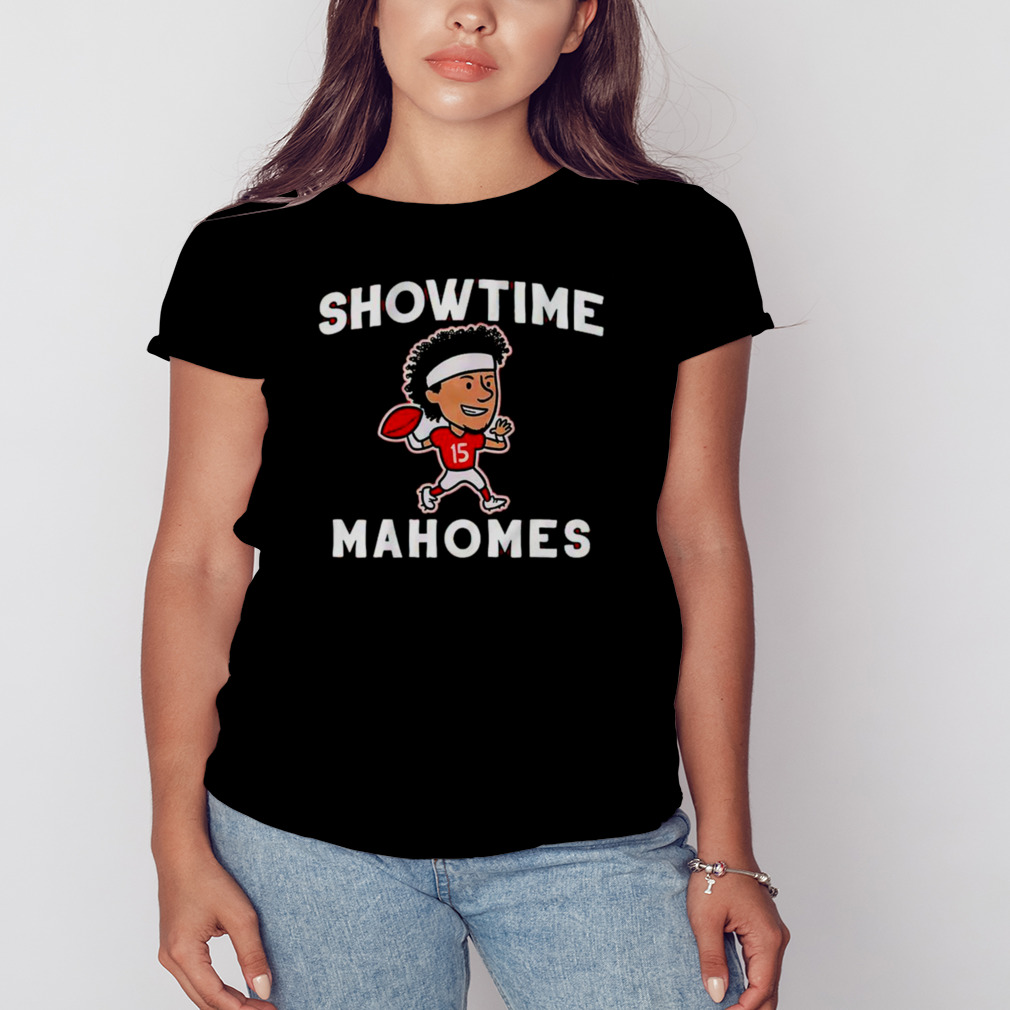 Patrick Mahomes showtime kids cartoon shirt, hoodie, sweater, long sleeve  and tank top