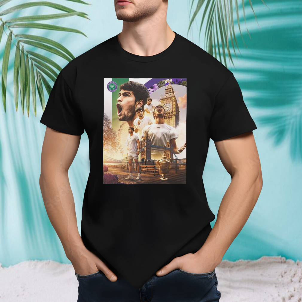 Your 2023 Wimbledon Men’s Singles Champion Carlos Alcaraz T-Shirt