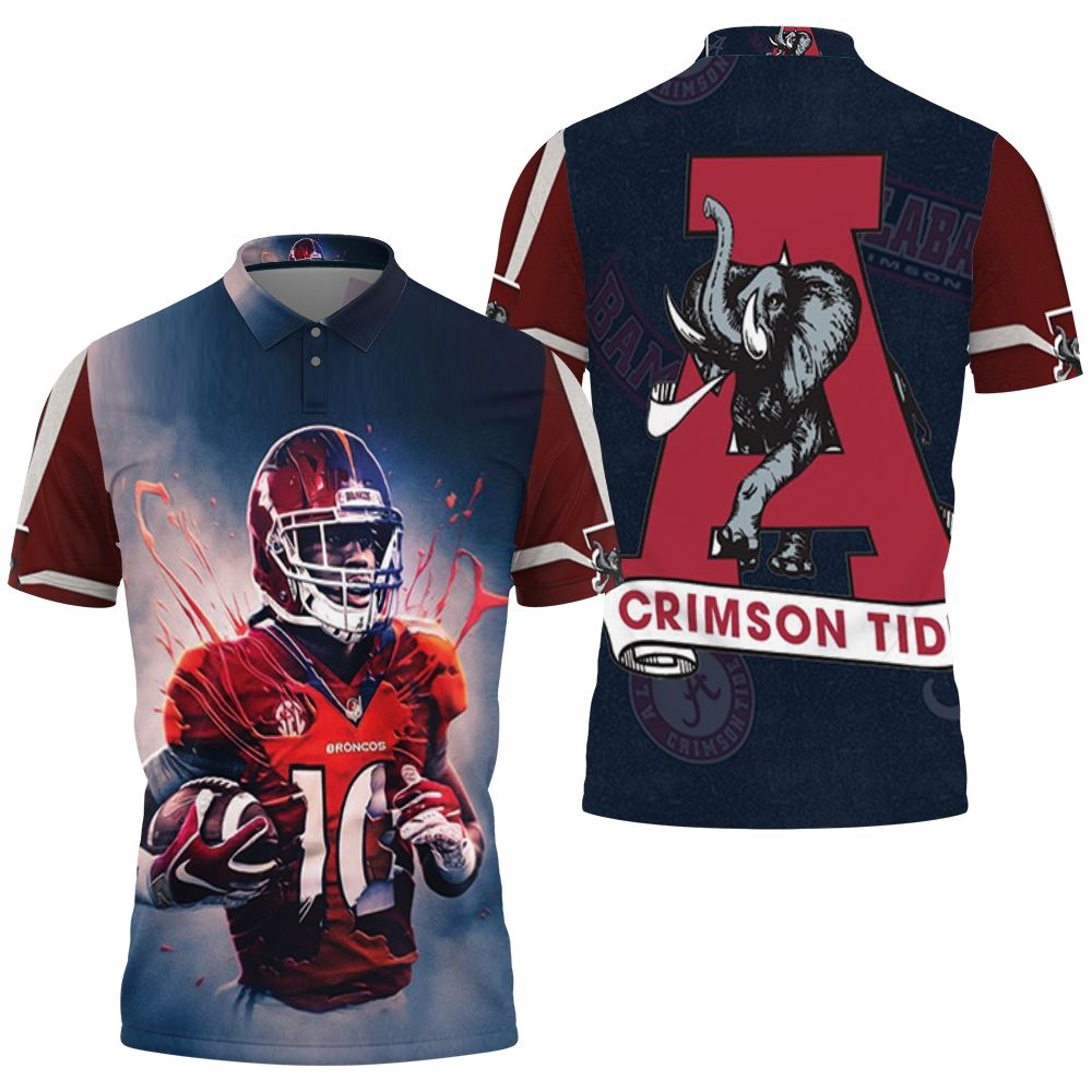 10 Jerry Jeudy Denver Broncos Polo Shirt All Over Print Shirt 3d T-shirt