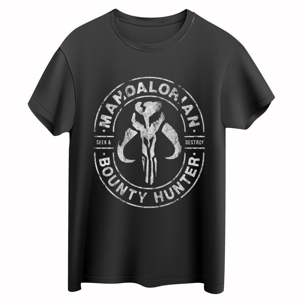 Boba Fett Mandalorian Bounty Hunter Star Wars T-Shirt