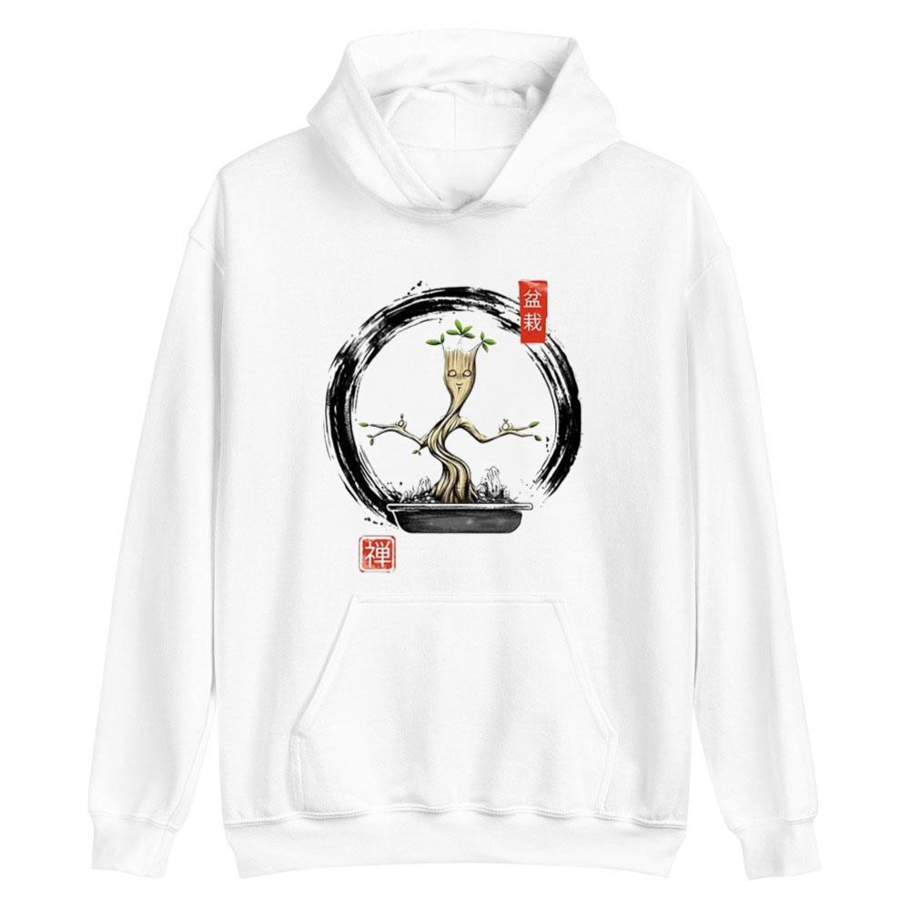 Bonsai Tree Japanese Zen OM Chakra Meditations Unisex T-Shirt