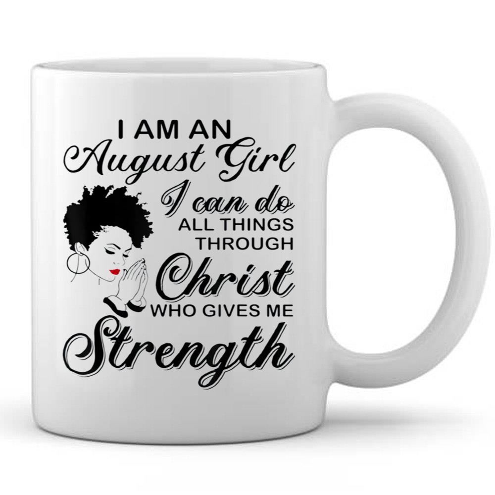 Born In May I'm An August Birthday Black Girl T-Shirt