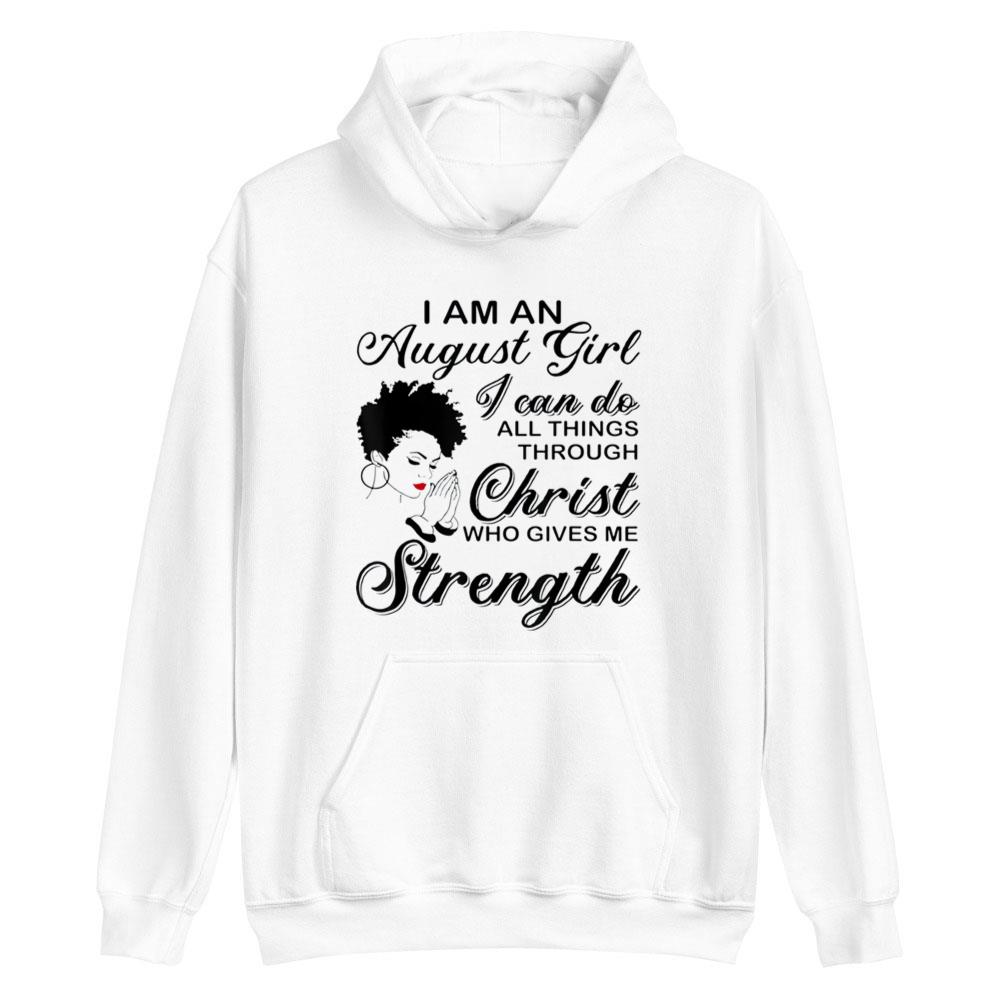 Born In May I'm An August Birthday Black Girl T-Shirt