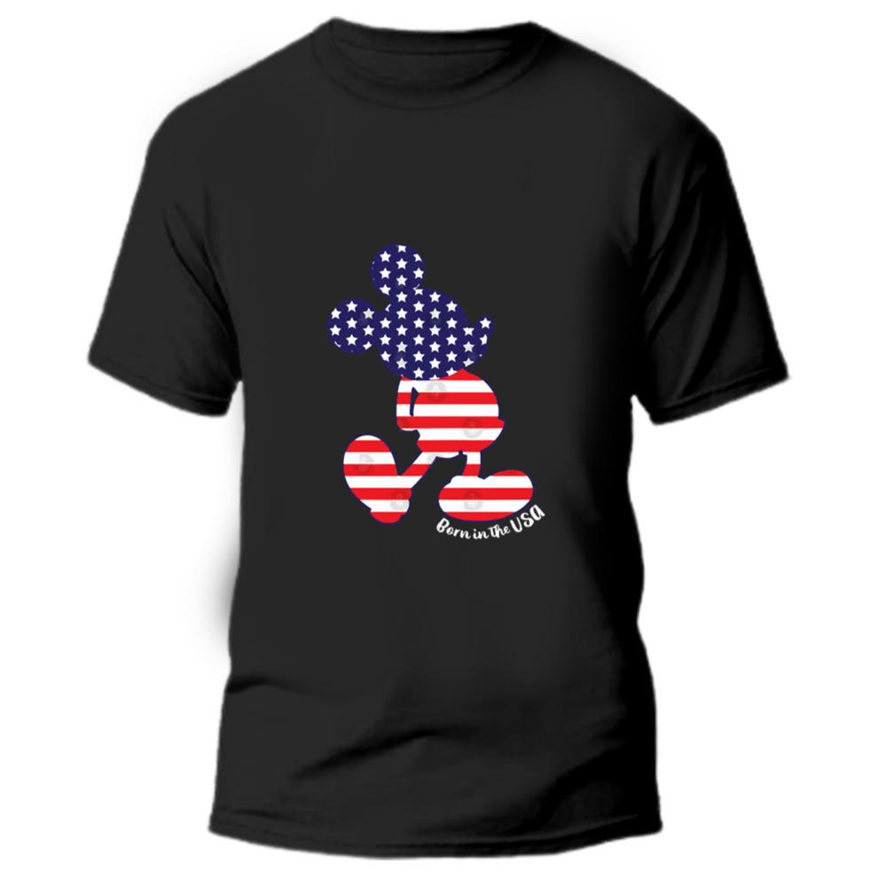 Born In The Usa Disney 4th Of July T-Shirt