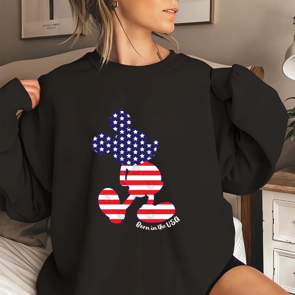 Born In The Usa Disney 4th Of July T-Shirt