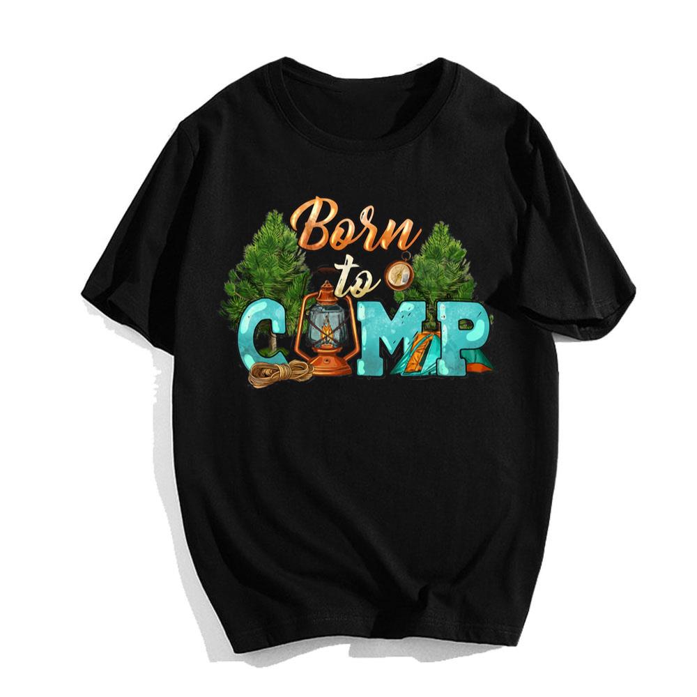 Born To Camp T-shirt Western Camp Life