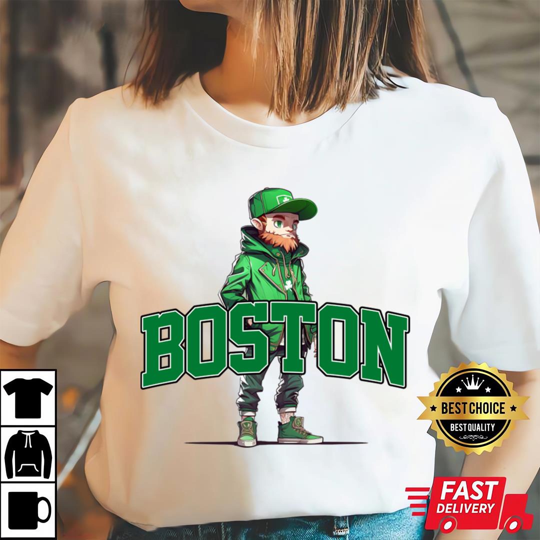 Boston Basketball Hype Beast Mascot T-Shirt