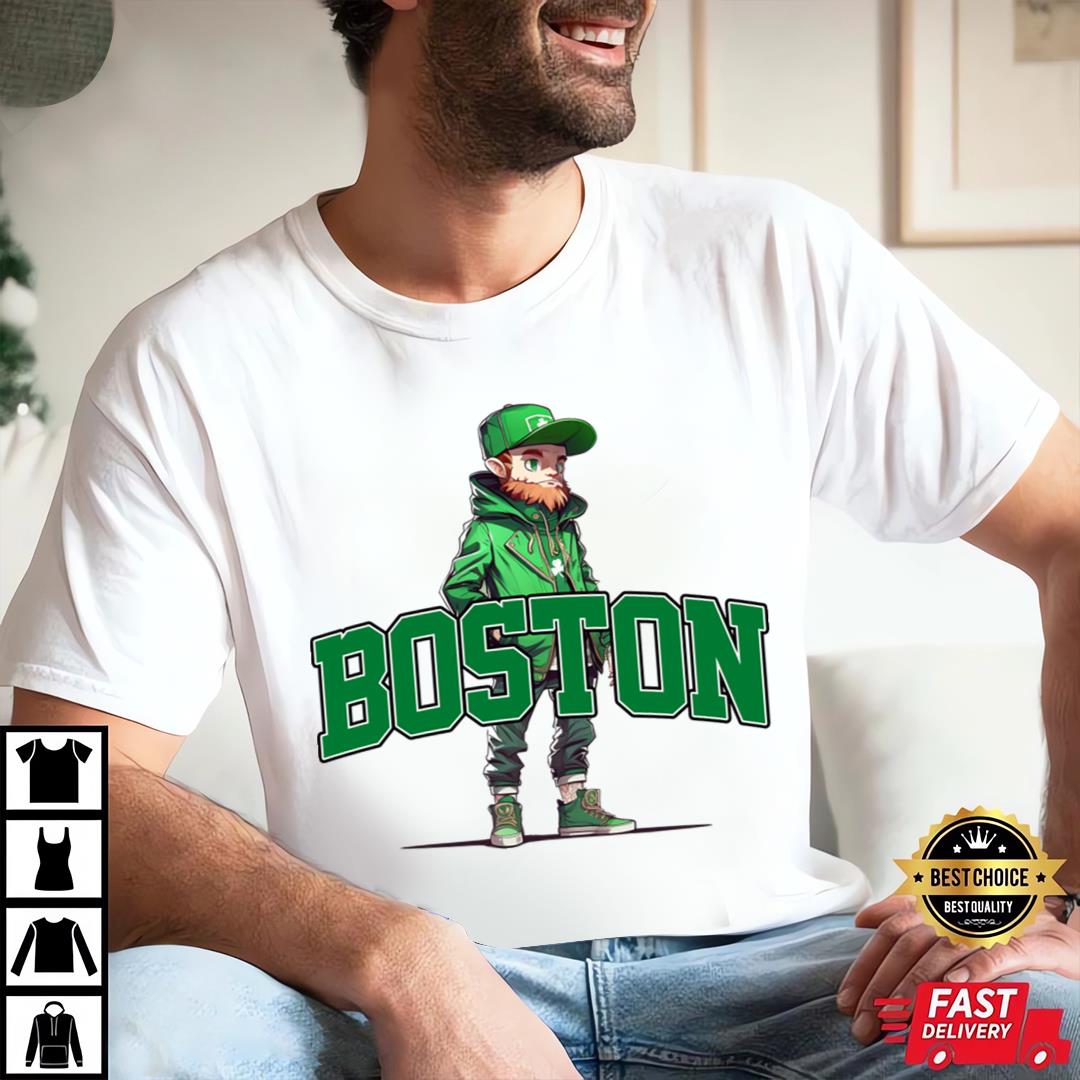 Boston Basketball Hype Beast Mascot T-Shirt