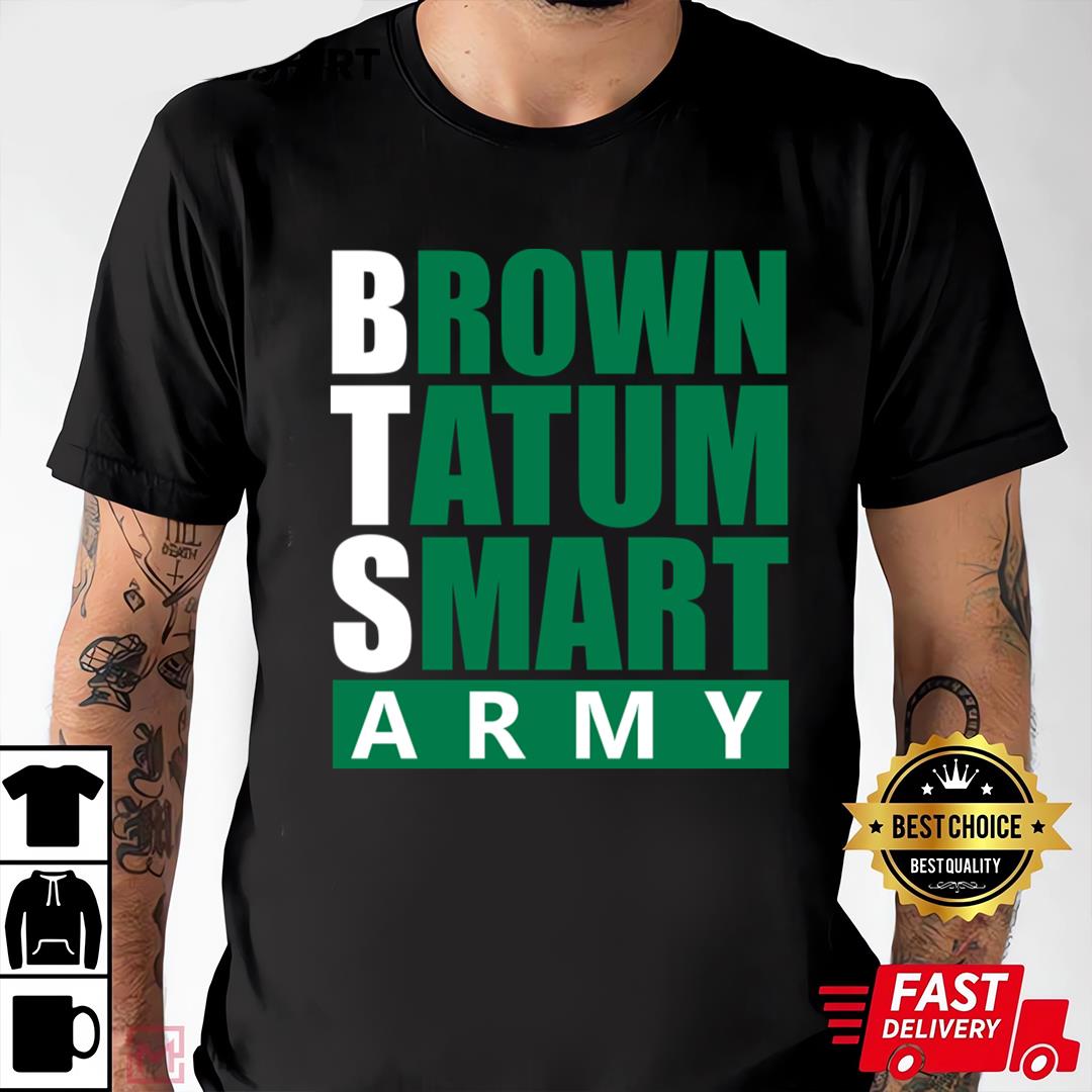 Boston Celtics BTS Army T-Shirt