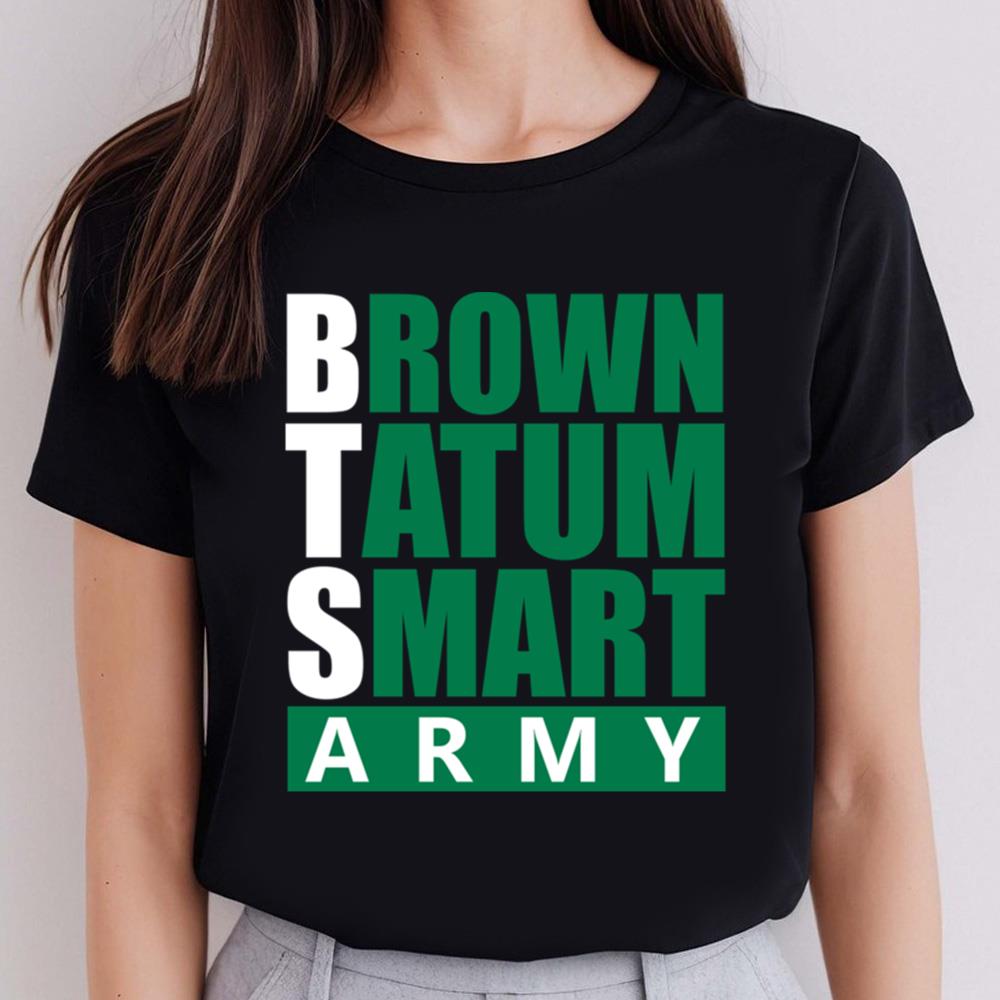 Boston Celtics BTS Army T-Shirt