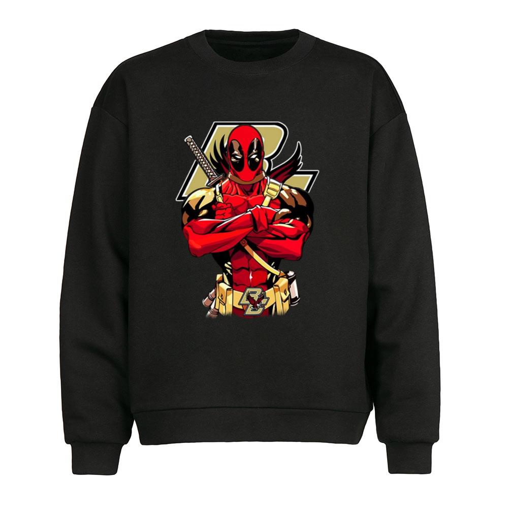 Boston College Eagles NCAA Deadpool Dc Marvel Avengers T-Shirt