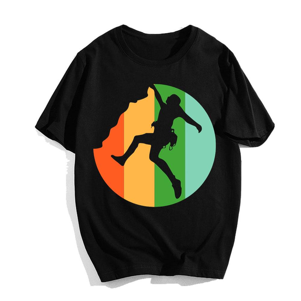 Bouldering Climbing Vintage T-Shirt Mountain Climbing