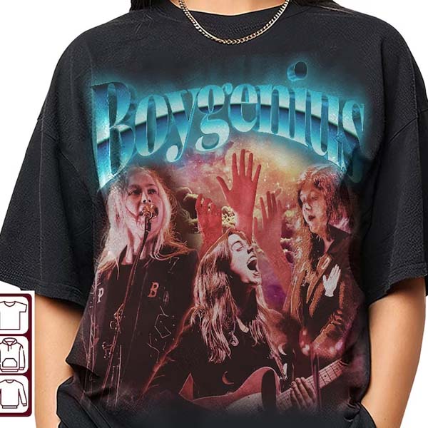 Boygenius 90s Vintage Shirt, Boygenius Bootleg Shirt, Boygenius Tee, Boygenius Band Tour Shirt, Boygenius Band Tour Merch