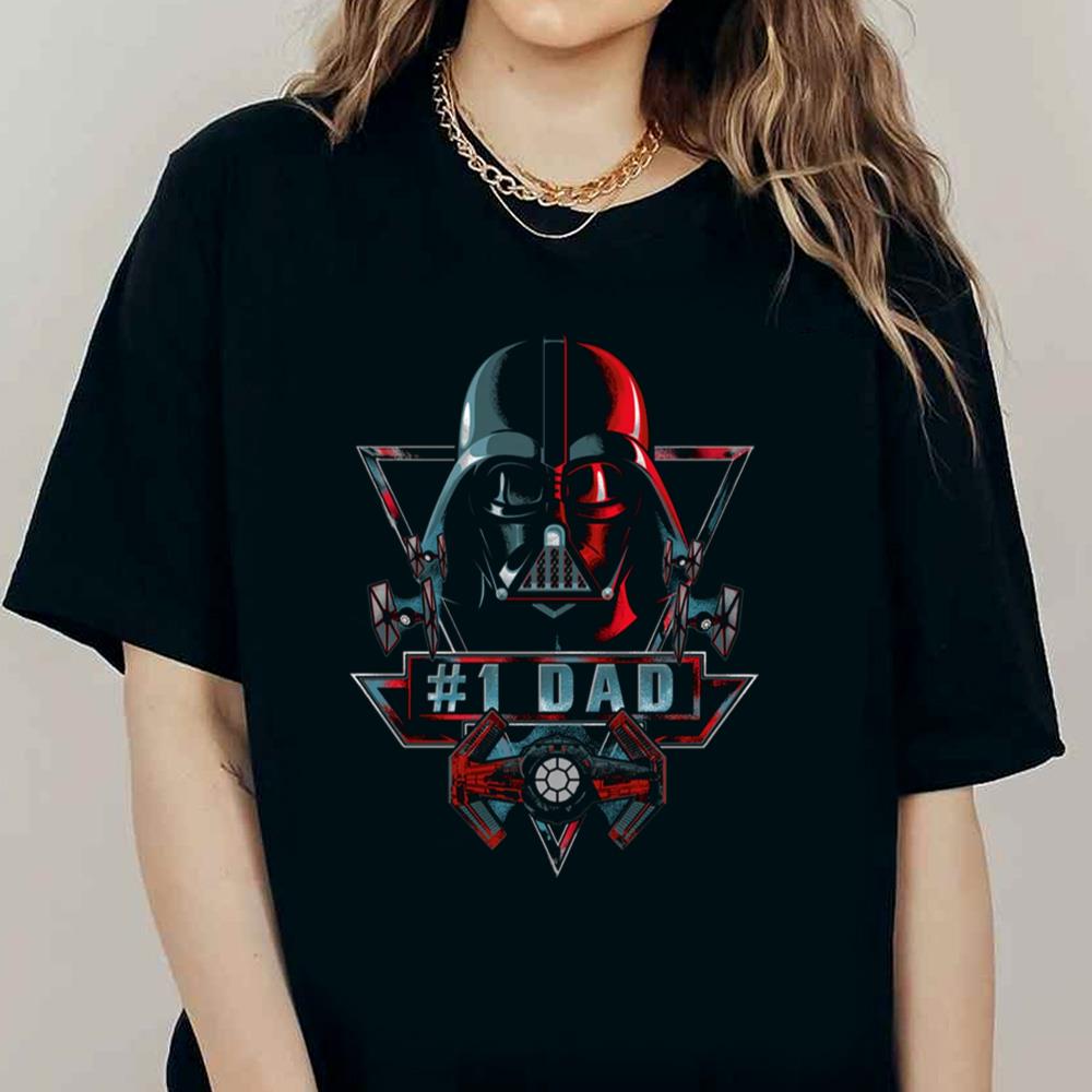 Boy's Star Wars Father's Day Darth Vader #1 Dad T-Shirt