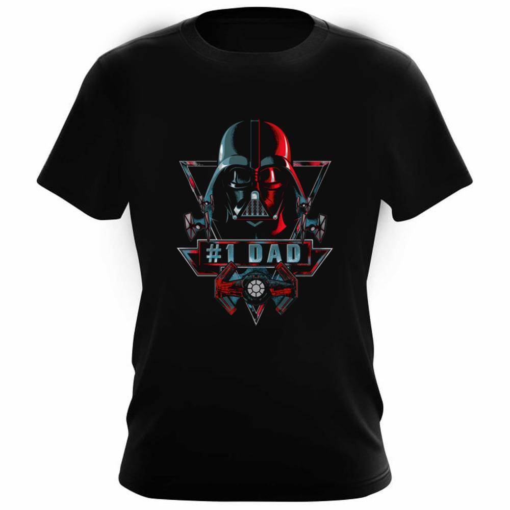 Boy's Star Wars Father's Day Darth Vader #1 Dad T-Shirt