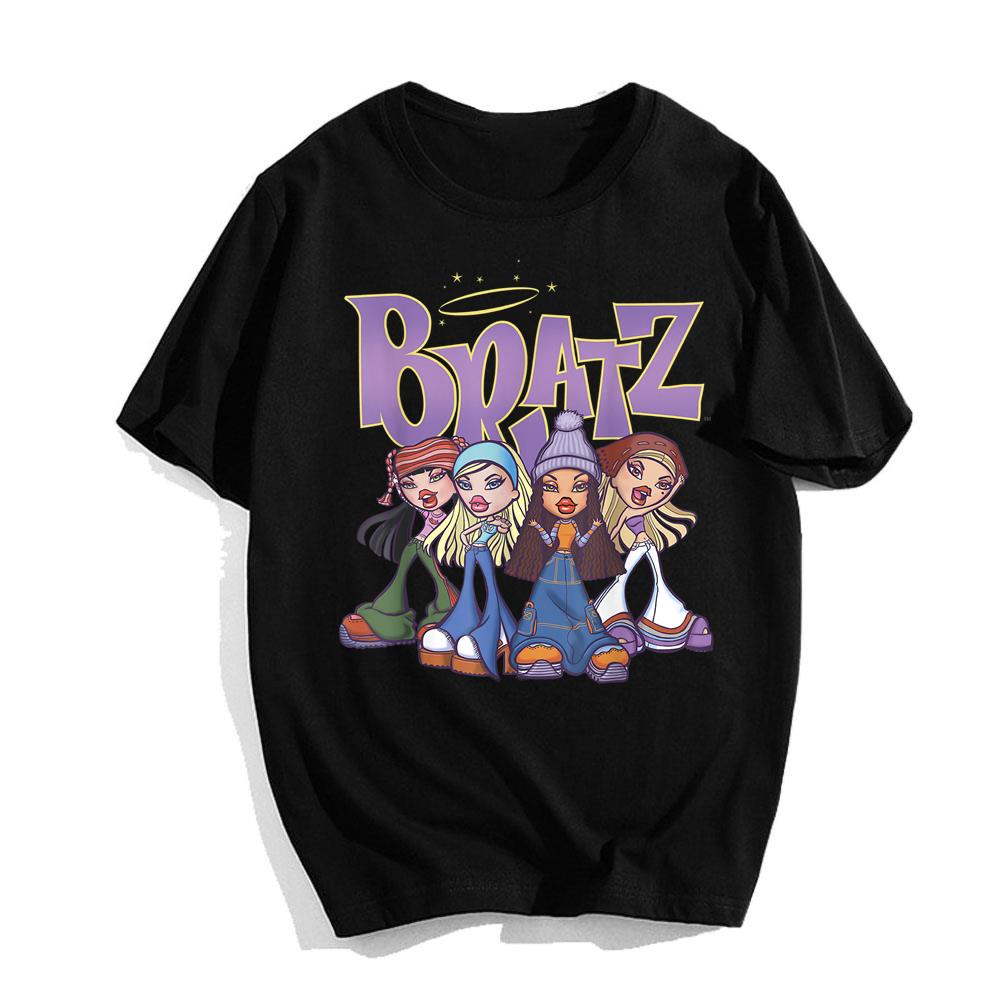 Bratz Girls Group Cute Cartoon Art T-Shirt