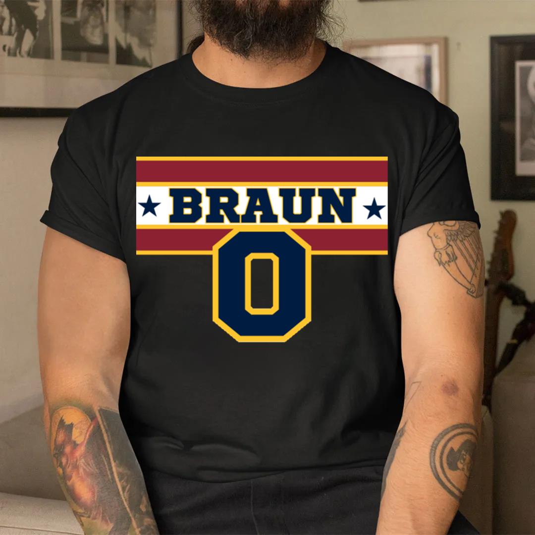 Braun Vintage Basketball For Fans T-shirt