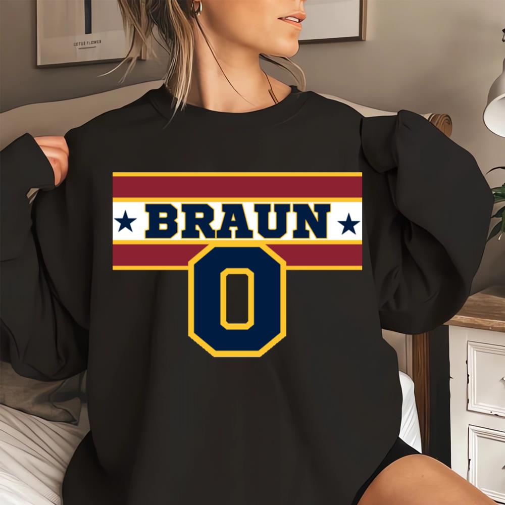 Braun Vintage Basketball For Fans T-shirt