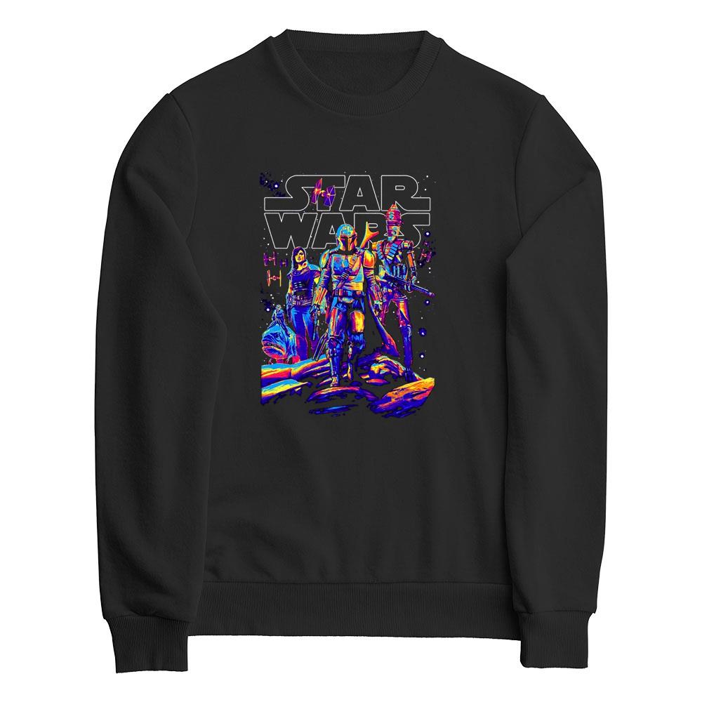 Bright Mandalorian Shirt, Star Wars Shirt, Disney Mandolorian Tshirt with Cara Dune