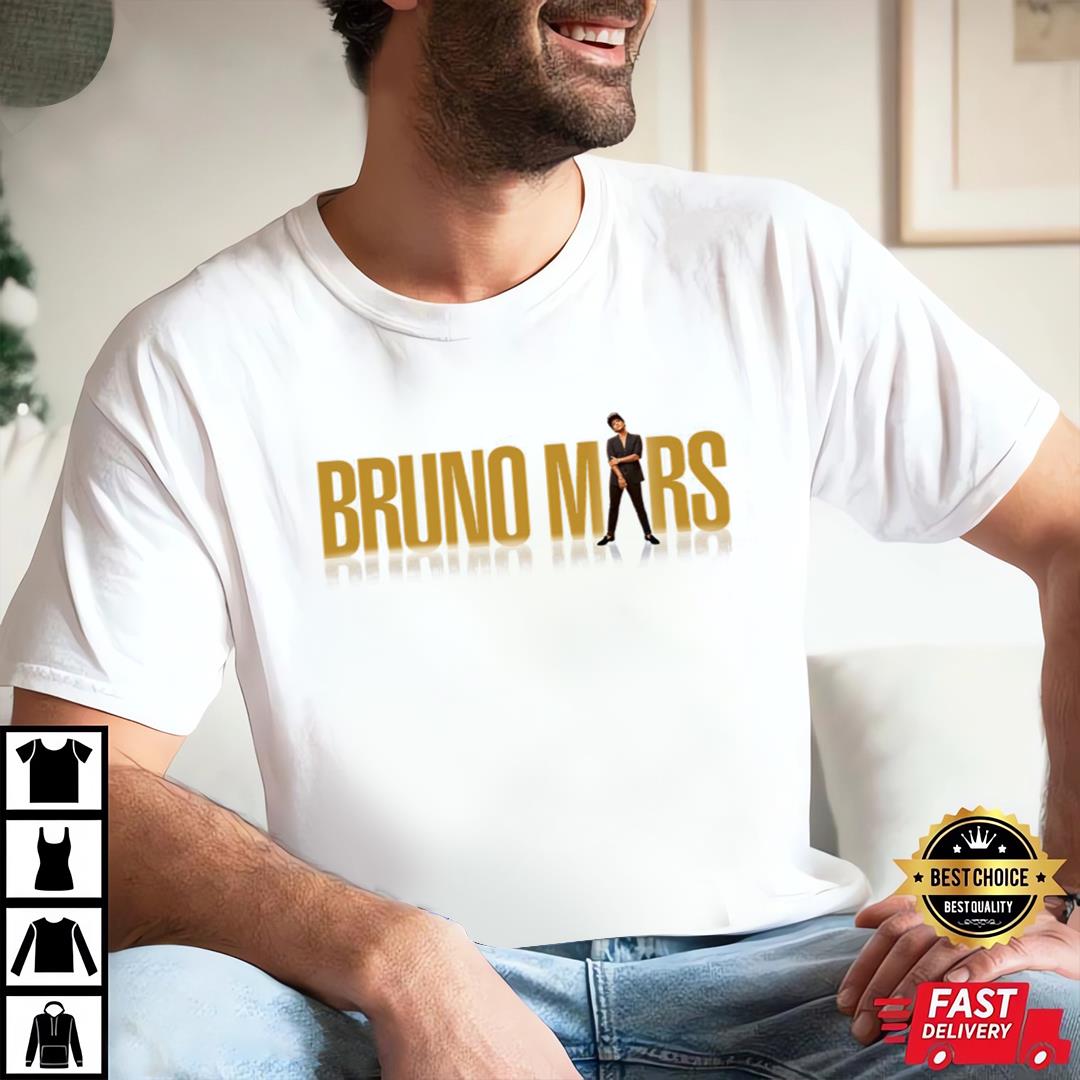 Bruno Mars 24k Magic Tour T-shirt